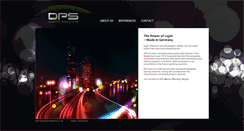 Desktop Screenshot of dps-lighting.de